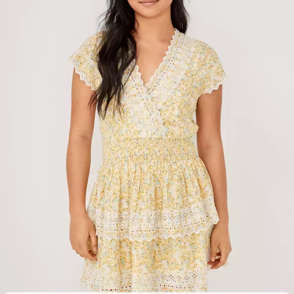 American Eagle Garden Party Wrap Dress